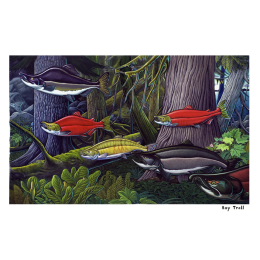 DEEP FOREST FINE ART POSTER