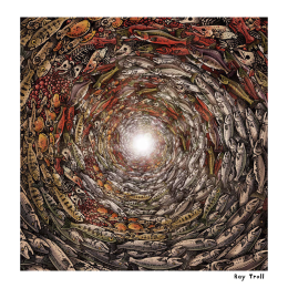 ETERNAL SALMON FINE ART POSTER