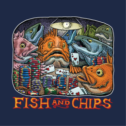 FISH AND CHIPS T-SHIRT