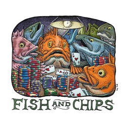FISH AND CHIPS FINE ART POSTER