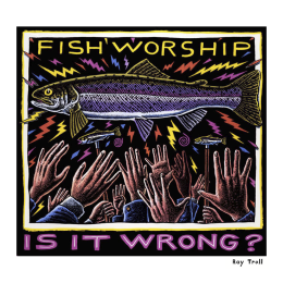 FISH WORSHIP FINE ART POSTER