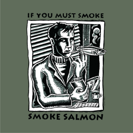 SMOKE SALMON T-SHIRT