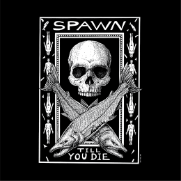 SPAWN TILL YOU DIE "VINTAGE" T-SHIRT