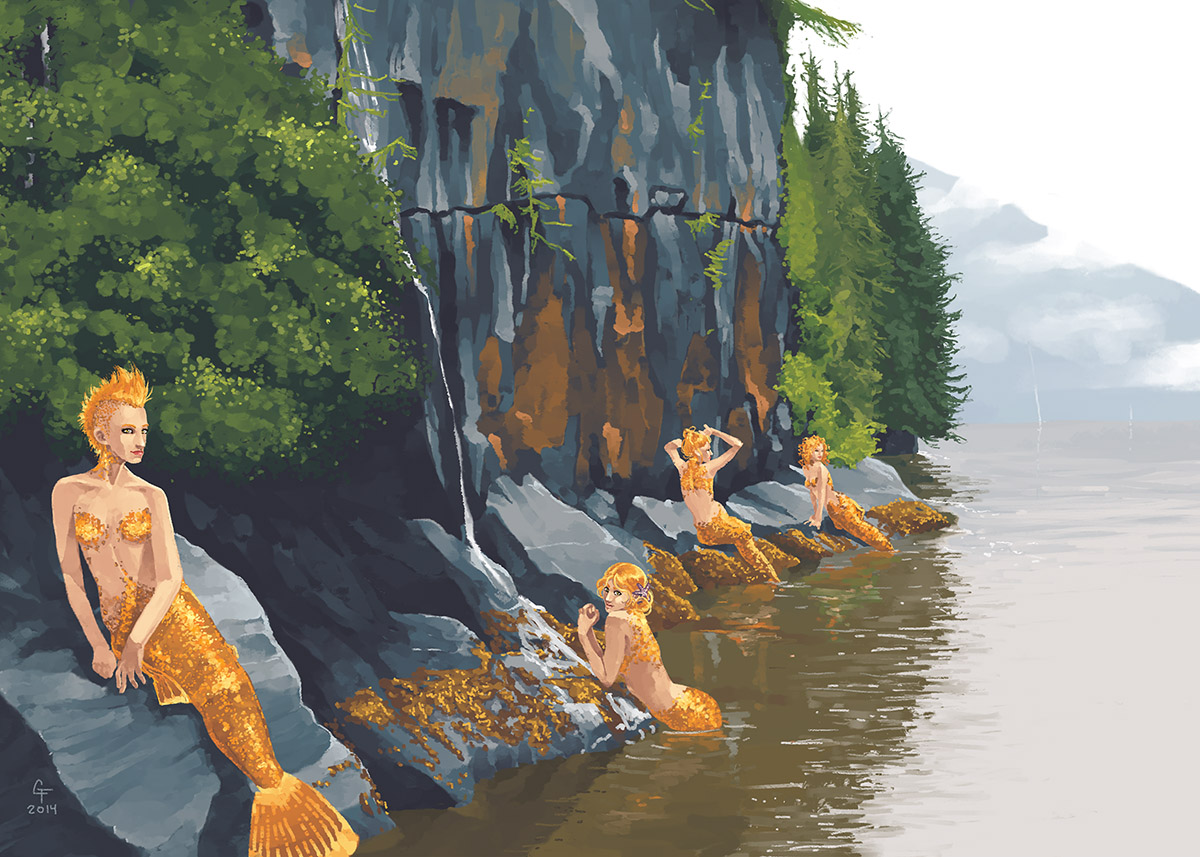 Mermaids Reproduction