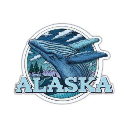 ALASKA HUMPBACK STICKER
