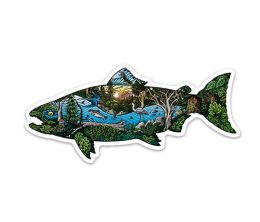 SALMONSCAPE STICKER