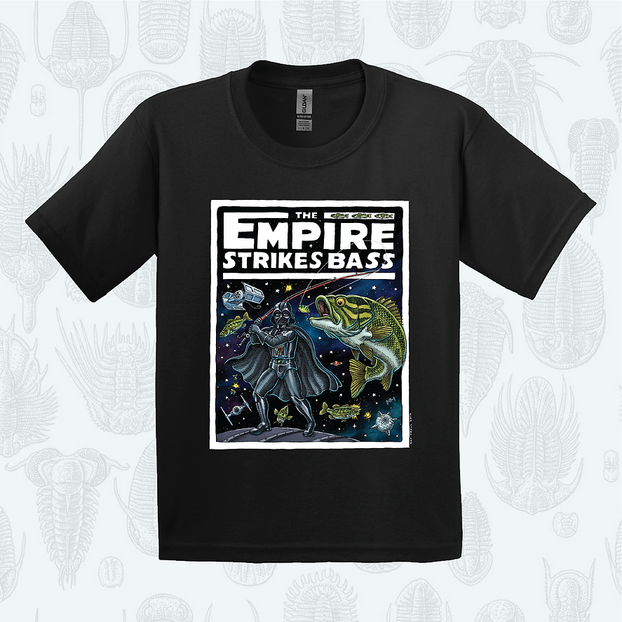 EMPIRE STRIKES BASS - YOUTH T-SHIRT - Image 2