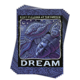 DREAM, DON'T FLOUNDER - 6 CARDS