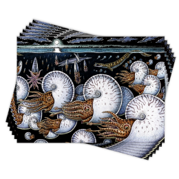 NIGHT OF THE AMMONITES- 6 CARDS