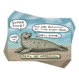 SEAL OF APPROVAL - 6 CARDS