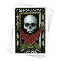 SPAWN TILL YOU DIE - 6 CARDS