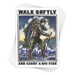 WALK SOFTLY - 6 CARDS