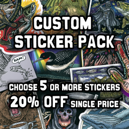 CUSTOM RAY TROLL STICKER PACK