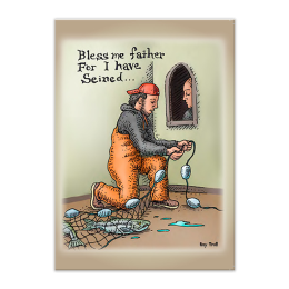 BLESS ME FATHER CARD