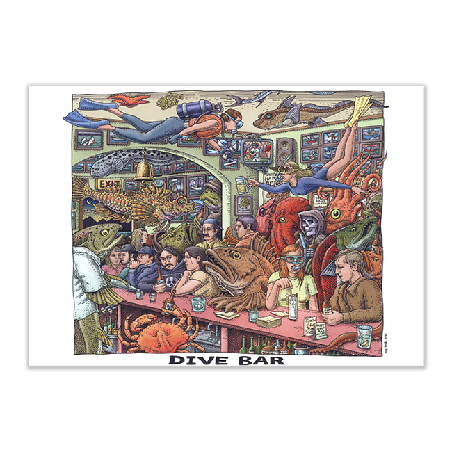 DIVE BAR CARD