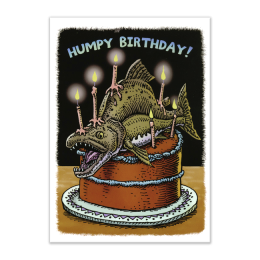 HUMPY BIRTHDAY CARD