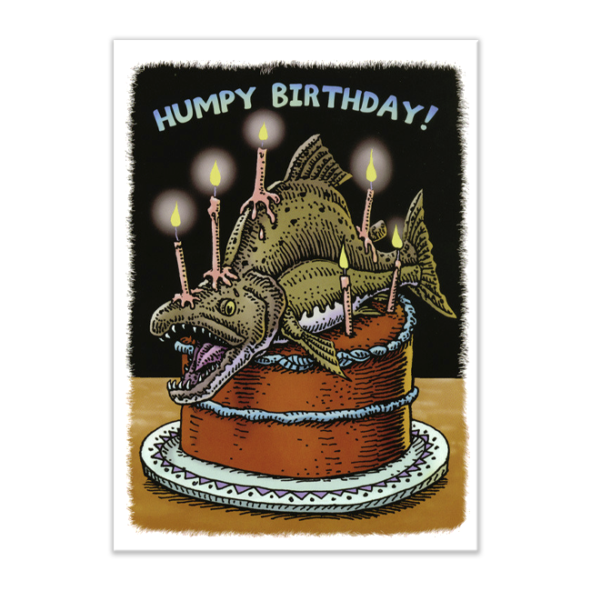 HUMPY BIRTHDAY CARD