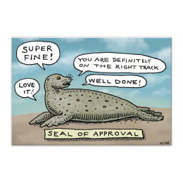 SEAL OF APPROVAL CARD
