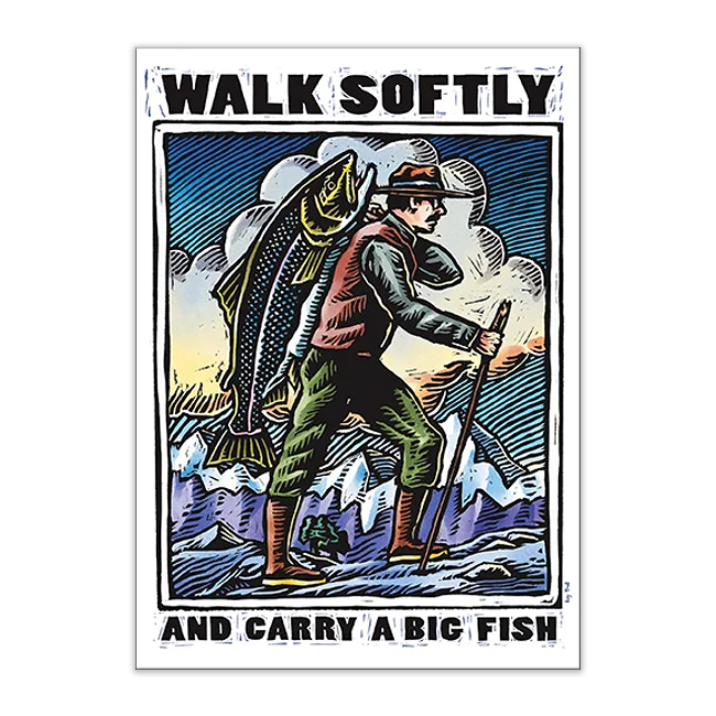 WALK SOFTLY CARD