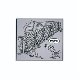 DAM! STICKER