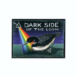 DARK SIDE OF THE LOON STICKER