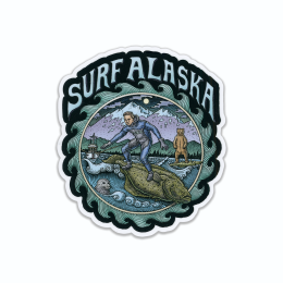 SURF ALASKA STICKER