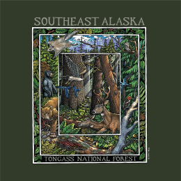 TONGASS NATIONAL FOREST T-SHIRT
