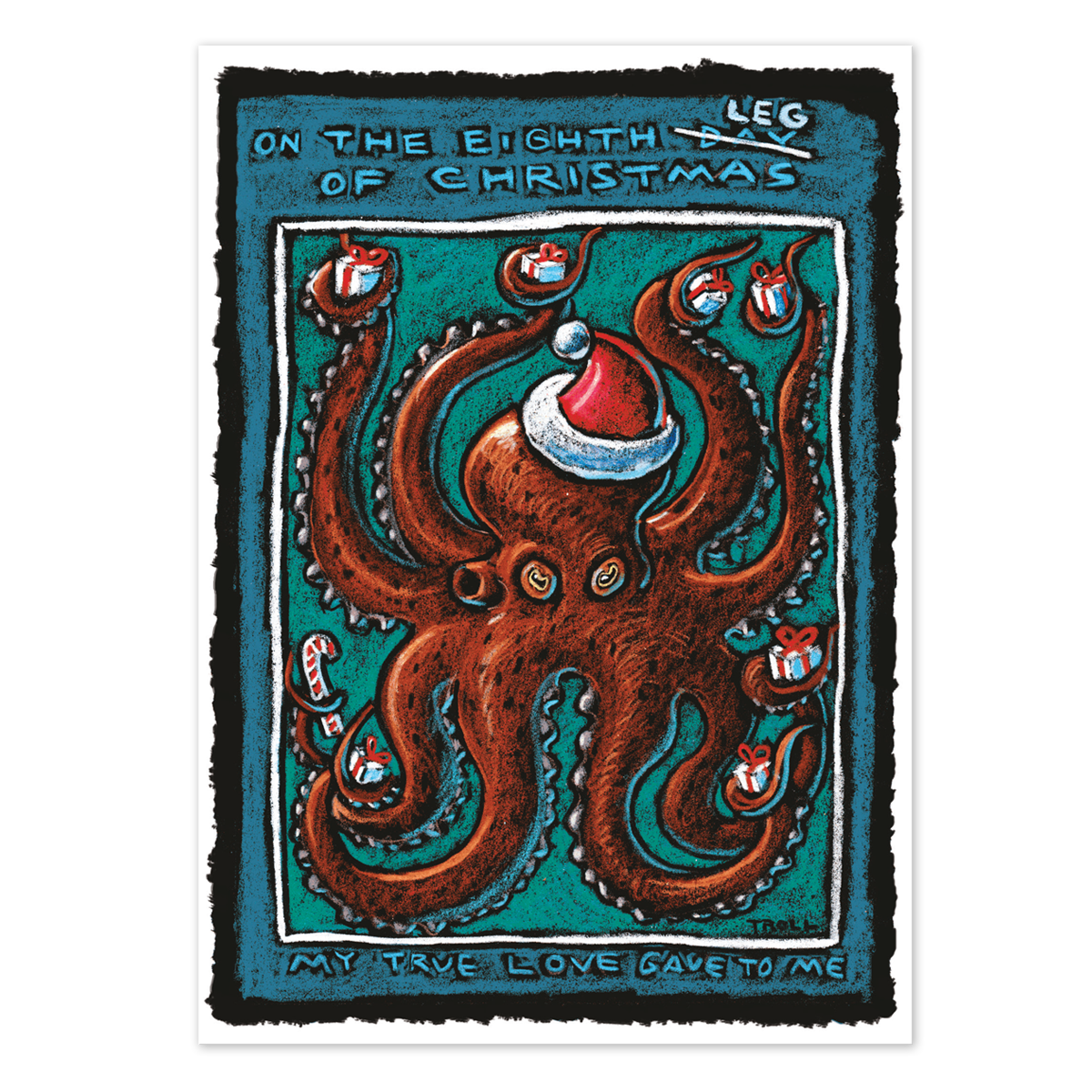 CHRISTMAS CARD SET - Troll Art