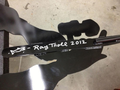 The all important signature