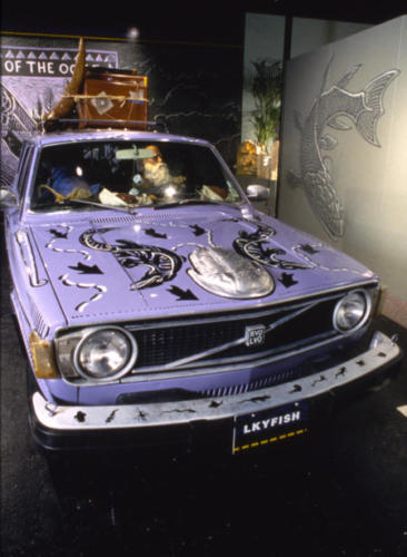 Dig the trilobite hood ornament by Gary Staab