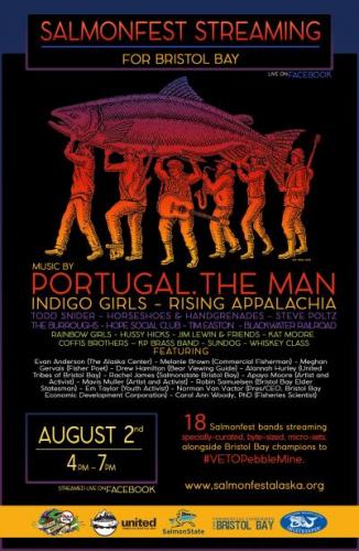 2020 Salmonfest Streaming poster