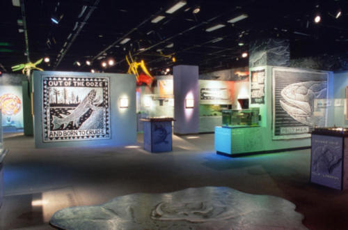 The dance floor in Philly painted with Sean Duran and Leonard Kościański