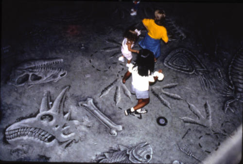 The dance floor in action...