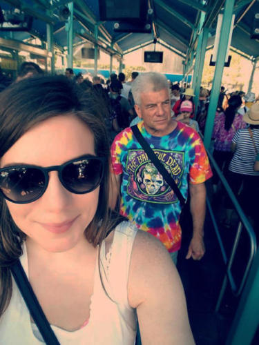 Baitful Dead at the airport