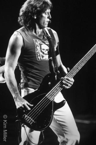 Billy Peterson bass player for the Steve Miller Band