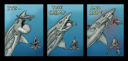 Crimp and Rip Triptych
