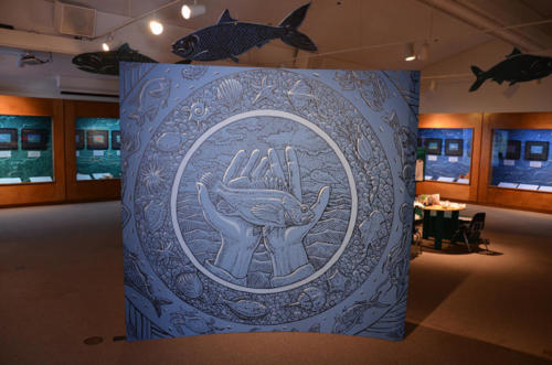 Blues Seas, Green Seas exhibit at the Pacific Grove Museum of Natural History