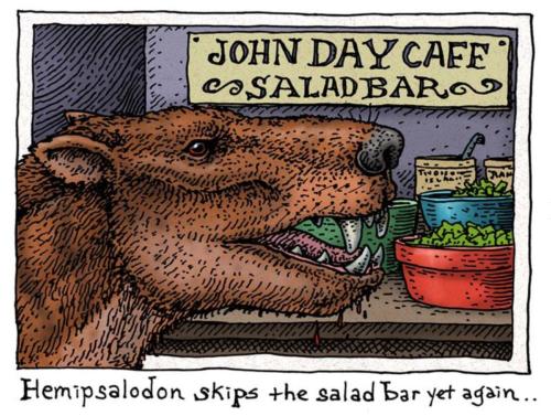 Hemipsalodon at the Salad Bar