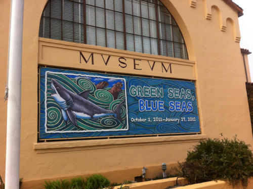 Blue Seas Green Seas exhibit