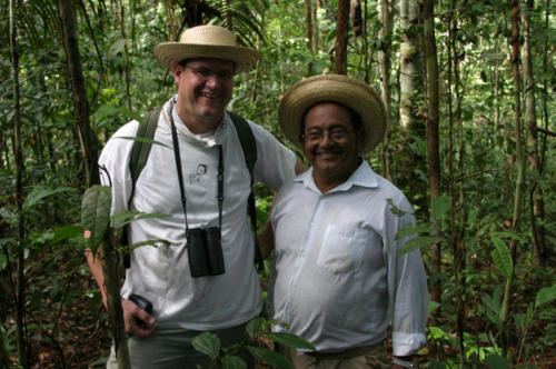 Kirk Johnson and Moacir Fortes