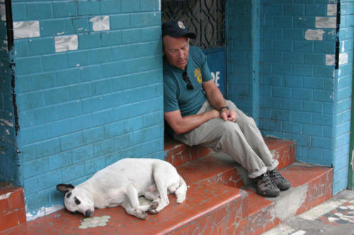 We call him Tom Baqui, a reveler who has paid the price of admission. In K-town he is known as Tom Fowler.