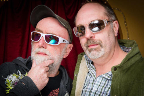 A couple of cool cats at the Bourbon Brunch