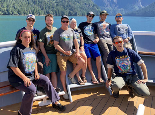 Nat Geo Lindblad crew in SE Alaska