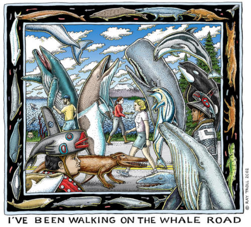 Walking on the Whale Road