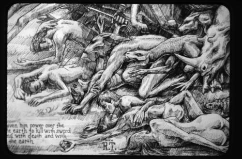 Four Horsemen of the Apocalypse, Detail 2