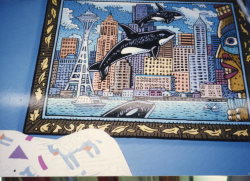 A detail of the Fratelli's 