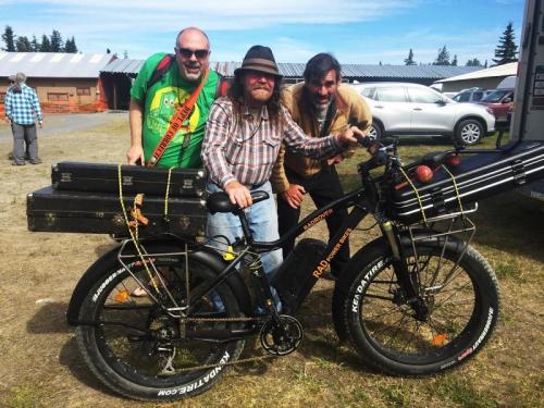 Salmonfest backstage