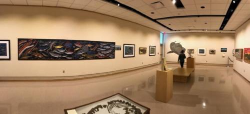 "Prairie Ocean: Long Time No Sea" exhibit with Chuck Bonner