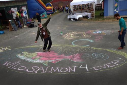 Ray Wild Salmon chalk