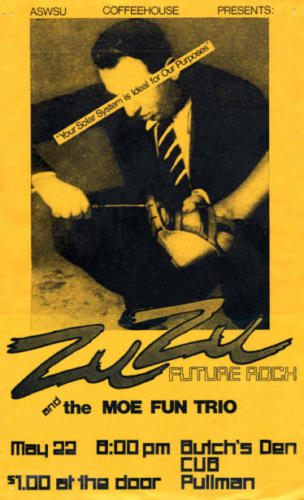 Zuzu Poster designed by Jim Hockenhull